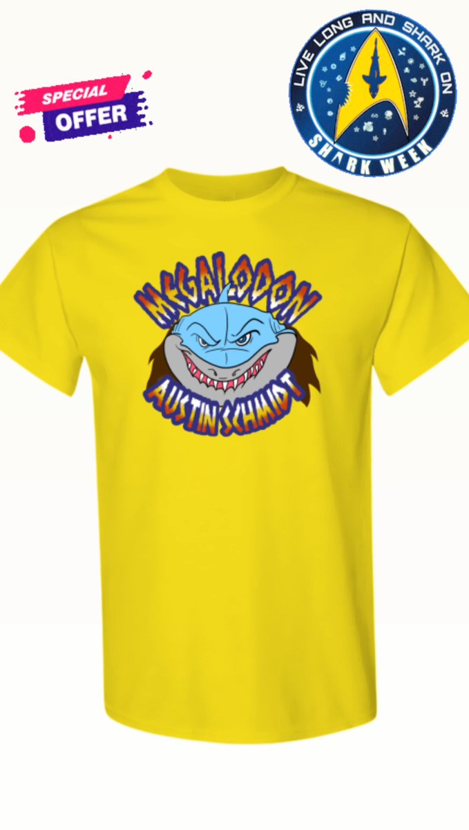 “Megalodon” Austin Schmidt (@austin_schmidt) on Twitter photo Happy #SharkWeek!!!!
In honor of this glorious week, your favorite Megalodon is running a special in his <a href="/PWTees/">Pro Wrestling Tees</a> store.
Every purchase this week will be sent a FREE SIGNED 8x10 along with a sticker bundle as a Thank You!
The waters fine at prowrestlingtees.com/bookaschmidt, so jump on in! Happy #SharkWeek!!!!
In honor of this glorious week, your favorite Megalodon is running a special in his <a href="/PWTees/">Pro Wrestling Tees</a> store.
Every purchase this week will be sent a FREE SIGNED 8x10 along with a sticker bundle as a Thank You!
The waters fine at prowrestlingtees.com/bookaschmidt, so jump on in!