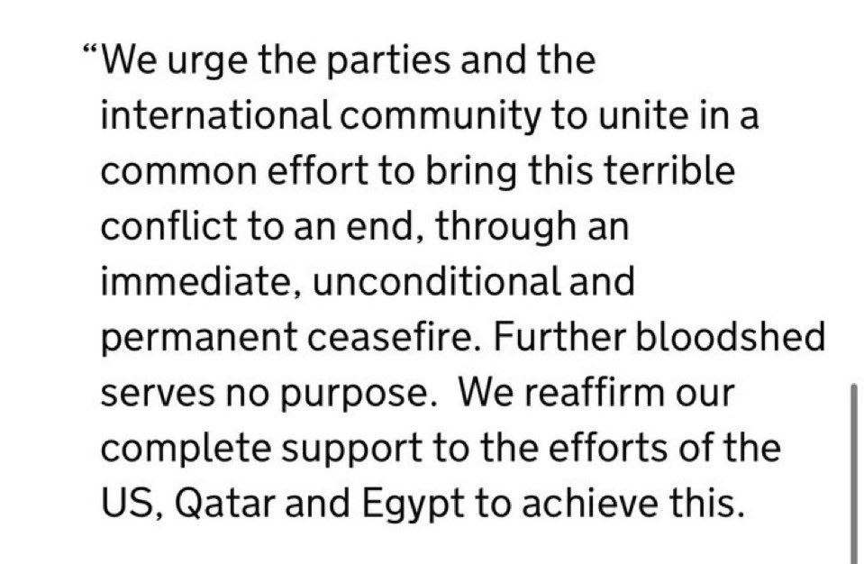 EylonALevy's tweet image. Do they want a “negotiated ceasefire” or an “unconditional ceasefire”?
25 foreign ministers including @DavidLammy, @SenatorWong, @melaniejoly & @SimonHarrisTD (no expectations there)… and not one realized they’re all contradicting themselves!