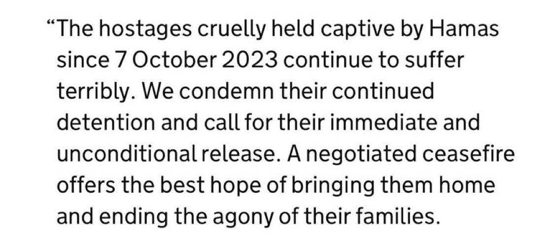 EylonALevy's tweet image. Do they want a “negotiated ceasefire” or an “unconditional ceasefire”?
25 foreign ministers including @DavidLammy, @SenatorWong, @melaniejoly & @SimonHarrisTD (no expectations there)… and not one realized they’re all contradicting themselves!