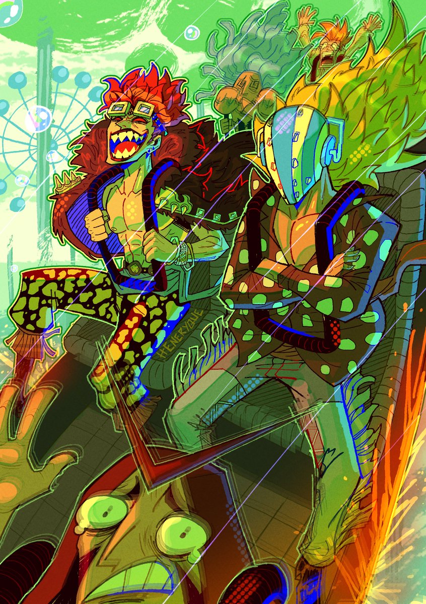 Heneryque's tweet image. punks having fun