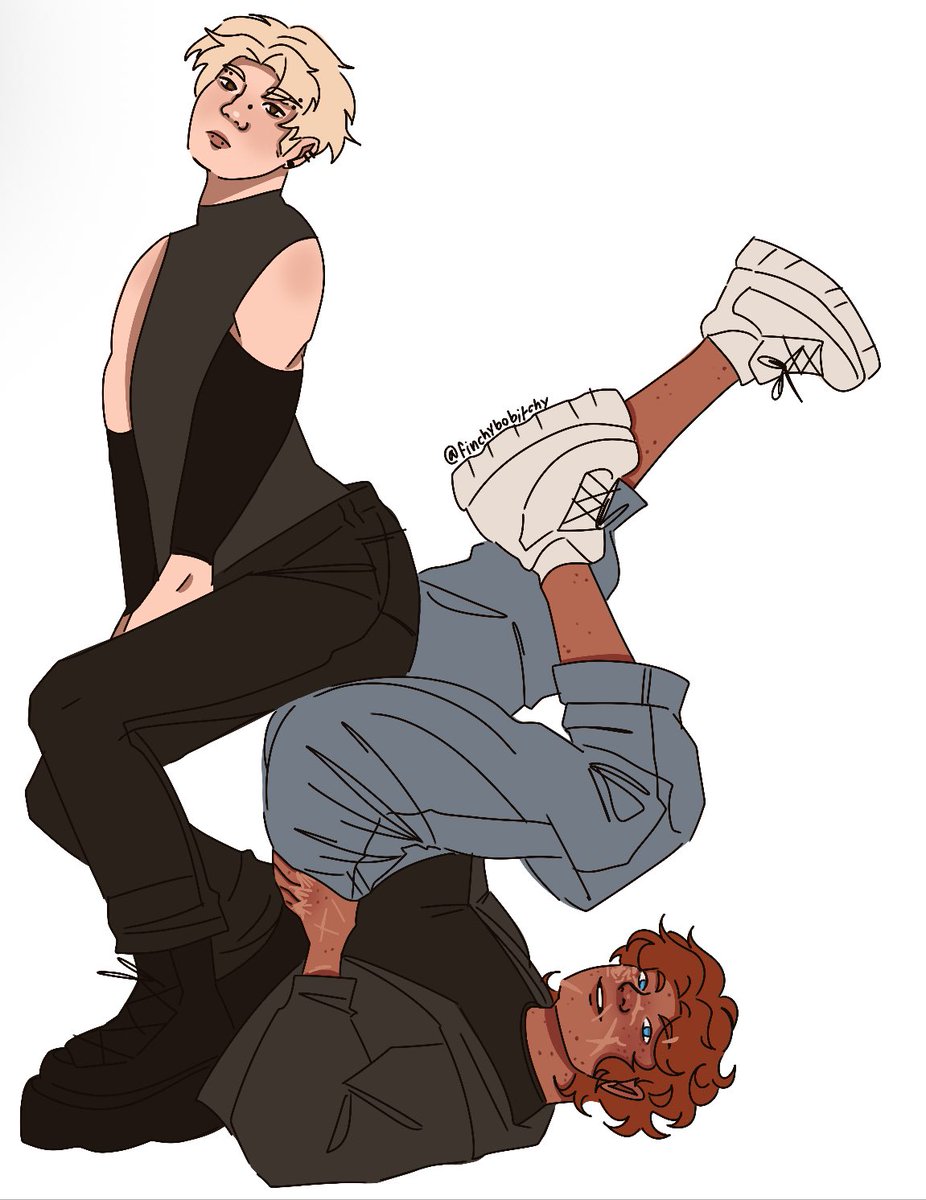 Finchybobitchy's tweet image. i lied i finished andreil first actually 🧡🐾

#aftg #allforthegame #andreil