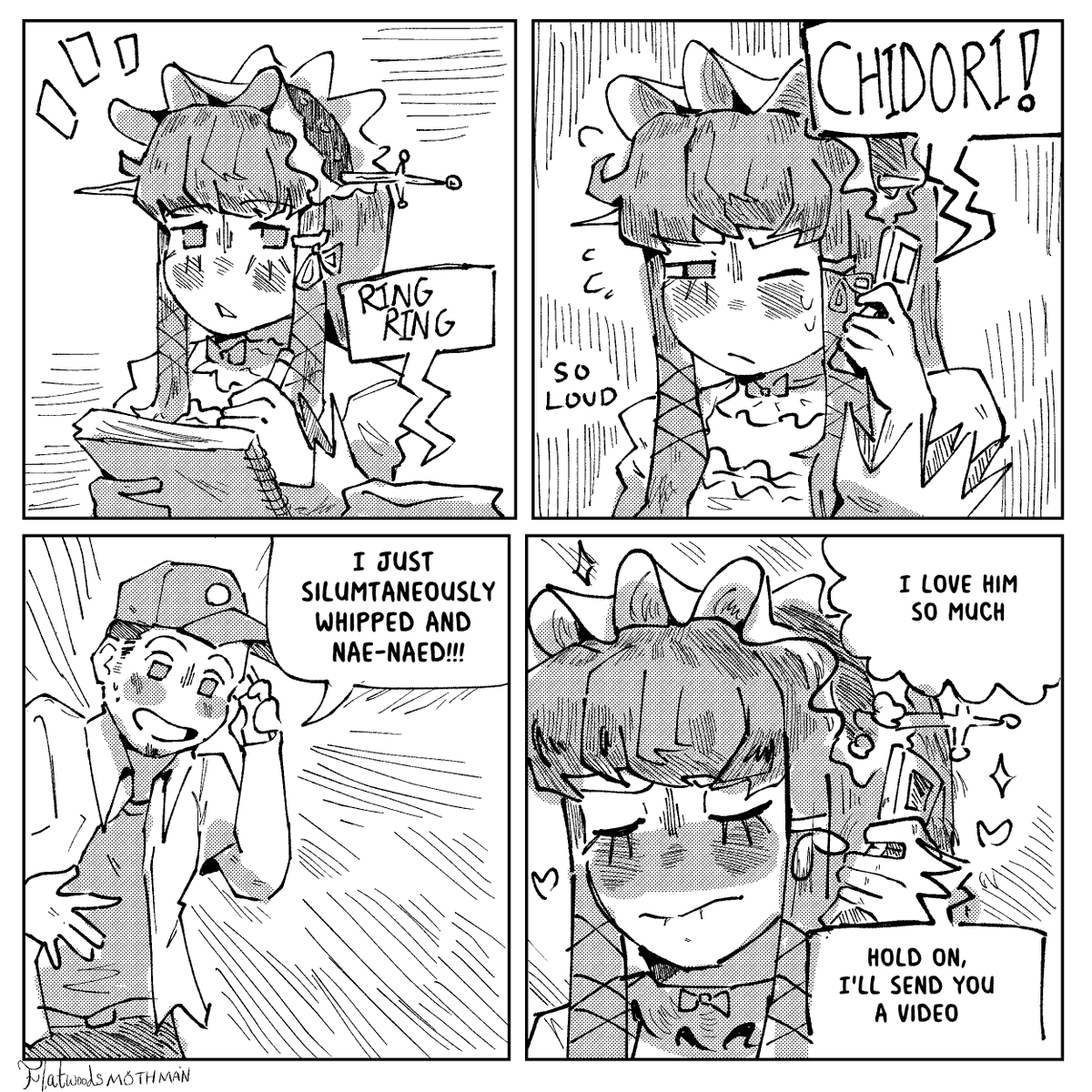 FlatwoodsMoth's tweet image. They're silly #persona3 #jundori