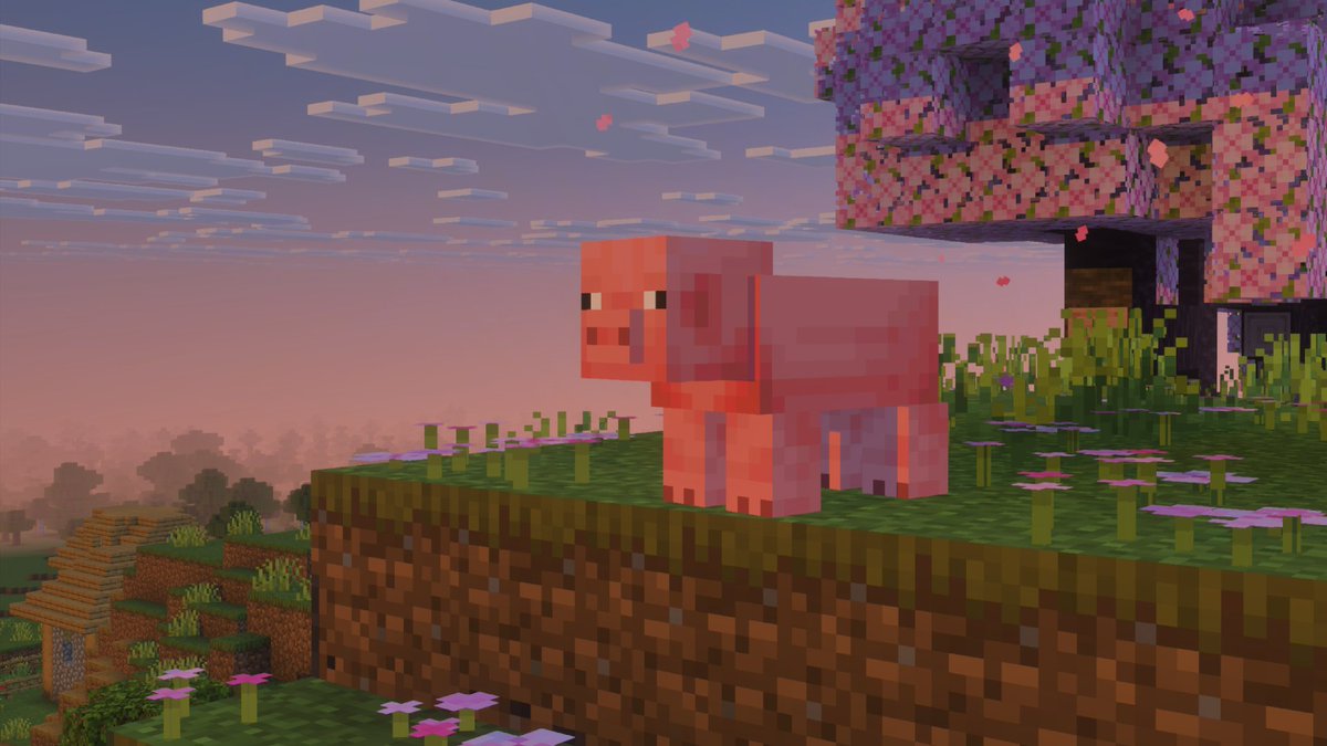 Minecraft tweet media