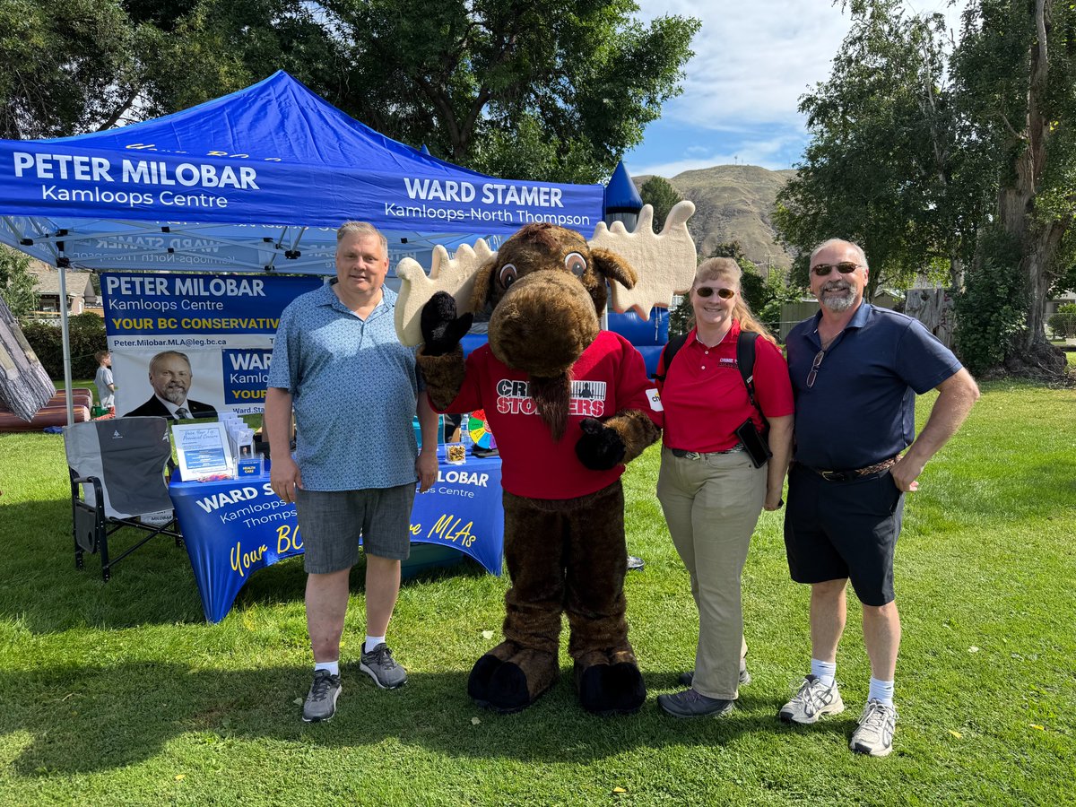 WardStamer's tweet image. Here&apos;s a couple more pictures from Overlanders Day celebrations yesterday in #Kamloops

With @PeterMilobar