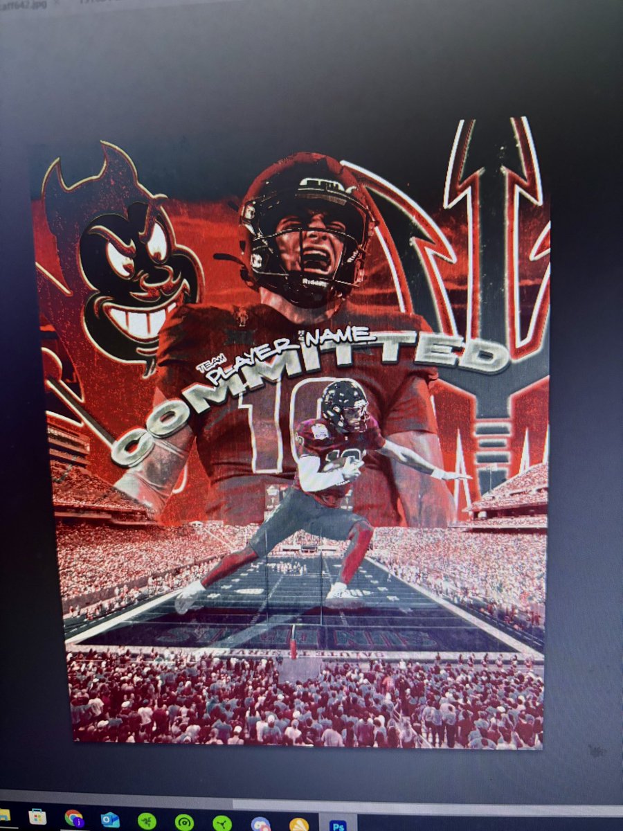 GraphicsByAlx's tweet image. Calling all c/o 2026/2027 athletes ‼️

COMMISSIONS ARE OPEN

For $15 I’ll be able to do commitment/top schools graphics for anyone who requests them.

This template is an example of what it’d look like, but I recommend your input to make your graphics the best they can be.