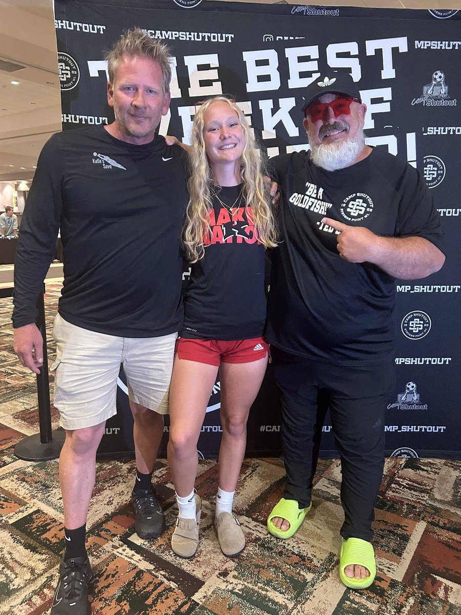 Claire “Bee” Brockert, GK🧤class of 2026 (@bee_gk_2026) on Twitter photo I don’t talk about it much, but my dad passed away when I was 12 so it gives me perspective & makes me extremely thankful to have other Dads in my life. Like these two #GoalkeepingDads — Stan <a href="/CampShutout/">Camp Shutout GK Training</a> & Steve Meyer, Katie Meyer’s father.
So thankful for our #GKunion 💜🦋 I don’t talk about it much, but my dad passed away when I was 12 so it gives me perspective & makes me extremely thankful to have other Dads in my life. Like these two #GoalkeepingDads — Stan <a href="/CampShutout/">Camp Shutout GK Training</a> & Steve Meyer, Katie Meyer’s father.
So thankful for our #GKunion 💜🦋