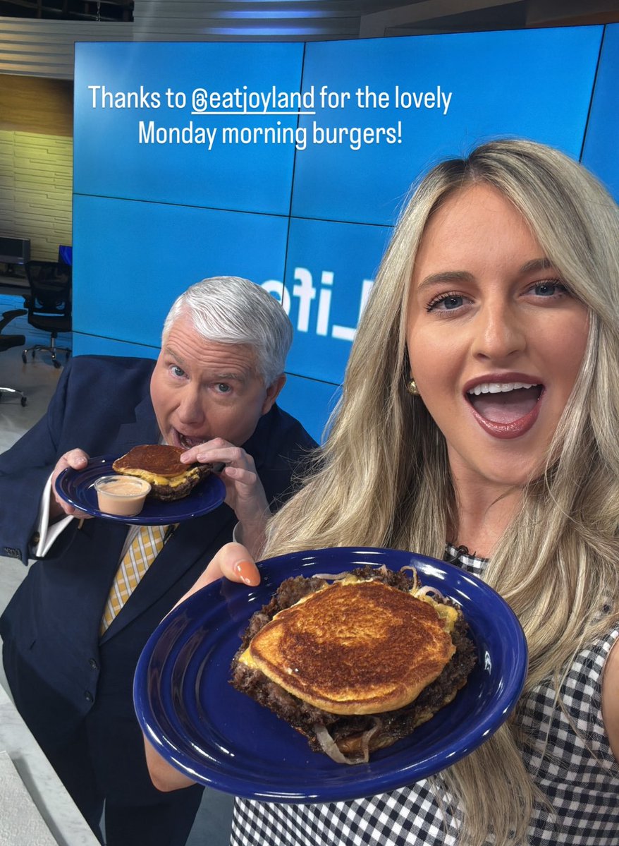 BILLWALSHTV's tweet image. Doing the morning show has its perks! Thanks to Joyland Restaurant ! @eatjoyland