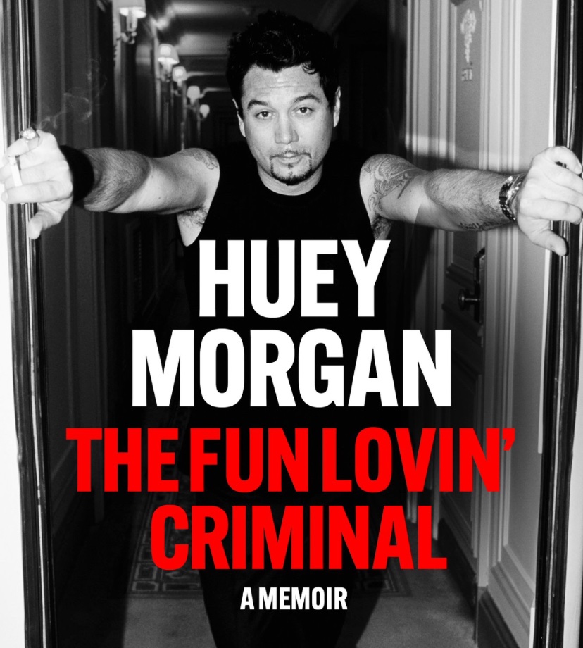 OfficialHuey's tweet image. Get ready for Huey Morgan: The Fun Lovin&apos; Criminal – my explosive memoir dropping soon! Dive into the wild world of music, life, and FLC adventures. Pre-order now and share your favorite FLC hit below!  #HueyMorgan #FunLovinCriminal #Memoir #MusicMemoir #NewRelease #FLC…