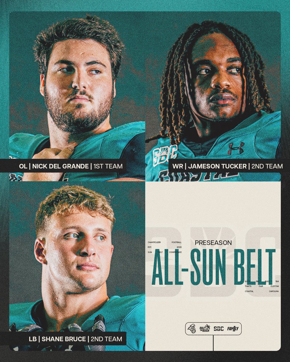 CoastalFootball's tweet image. Recognition from the conference 👌