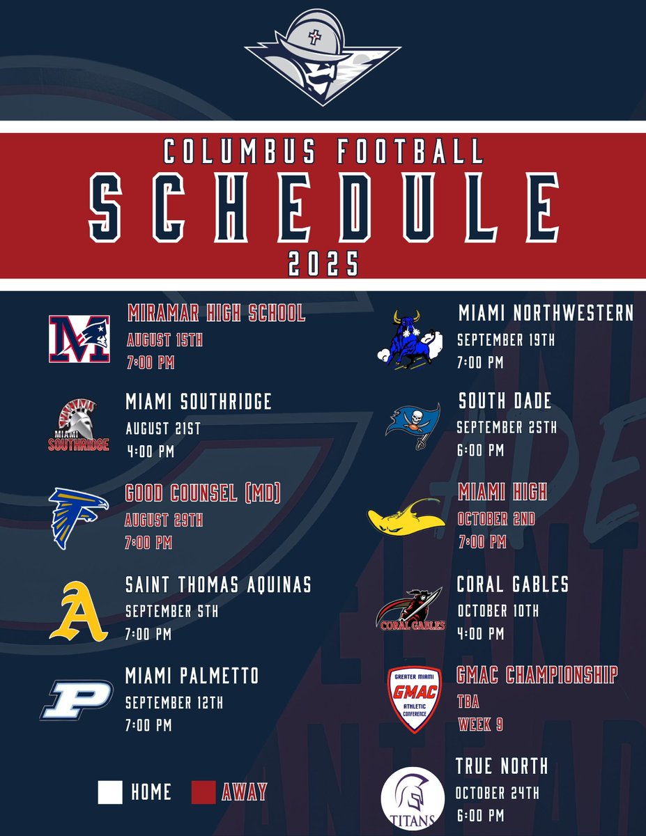 Columbus Explorers Football (@columbusftball) on Twitter photo 📅 FINALIZED: 2025 Varsity Football Schedule 🏈
Mark your calendars — the road to another championship run is set. From rivalries to big-time matchups, every week matters. 
Let’s pack the stands and bring the energy all season long! 
#CPRIDE #GoExplorers 📅 FINALIZED: 2025 Varsity Football Schedule 🏈
Mark your calendars — the road to another championship run is set. From rivalries to big-time matchups, every week matters. 
Let’s pack the stands and bring the energy all season long! 
#CPRIDE #GoExplorers