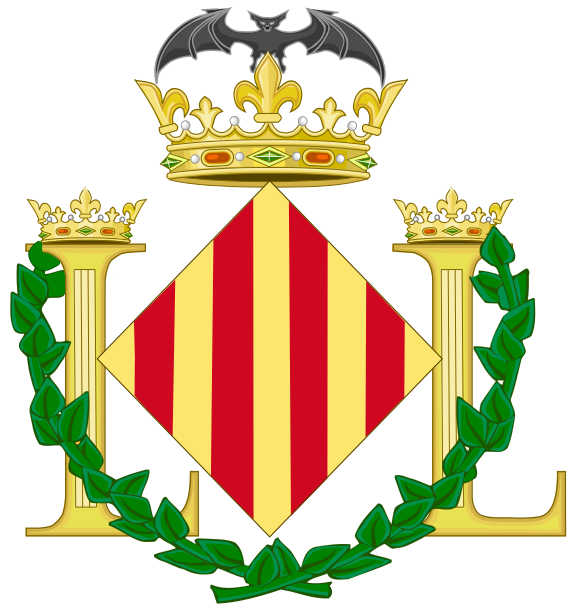 LandsknechtPike's tweet image. I really like the coat of arms of Valencia.
Bat is an extremely powerful heraldic symbol! 🦇
It is said that it was adopted by King of Aragon James I the Conqueror when a bat landed on his standard during the conquest of Valencia in 1238, which was interpreted as good omen.