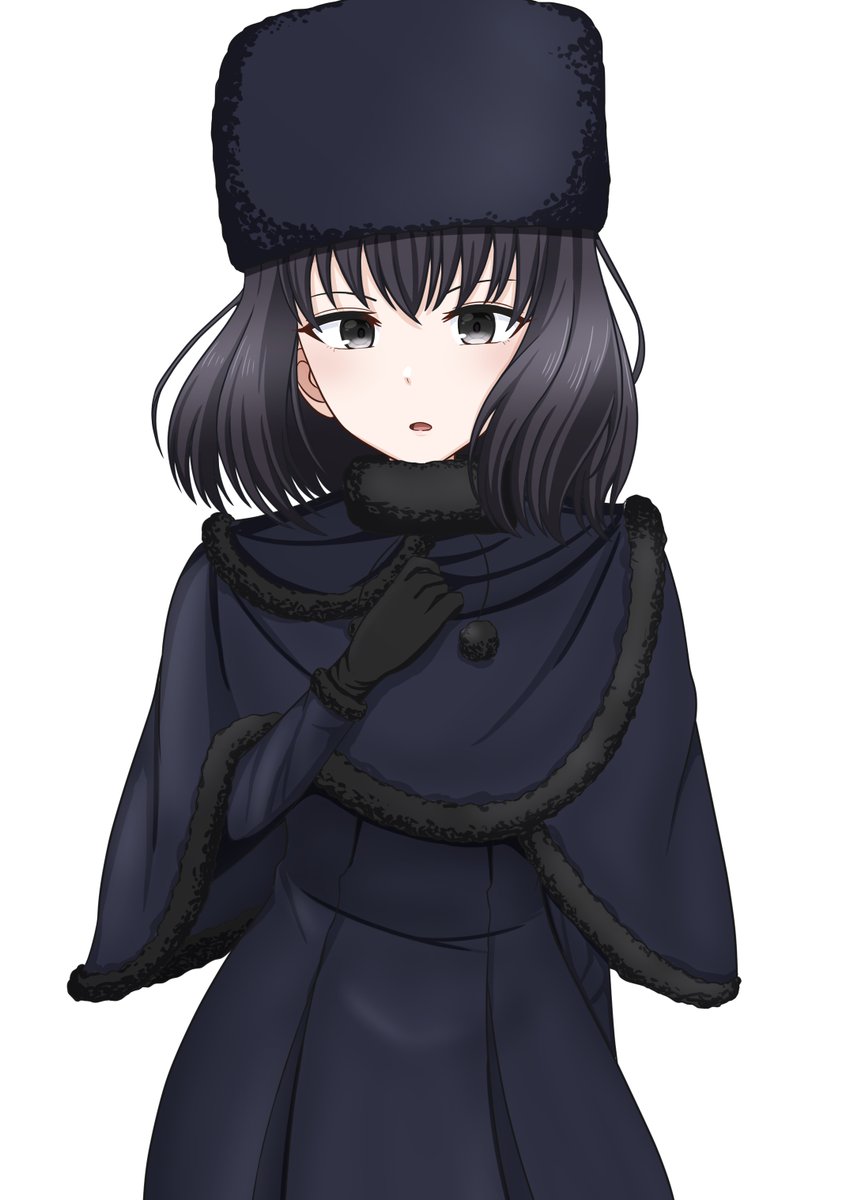 久遠寺 有珠 立ち絵
同じ様な色でまとまってると難しいね… 