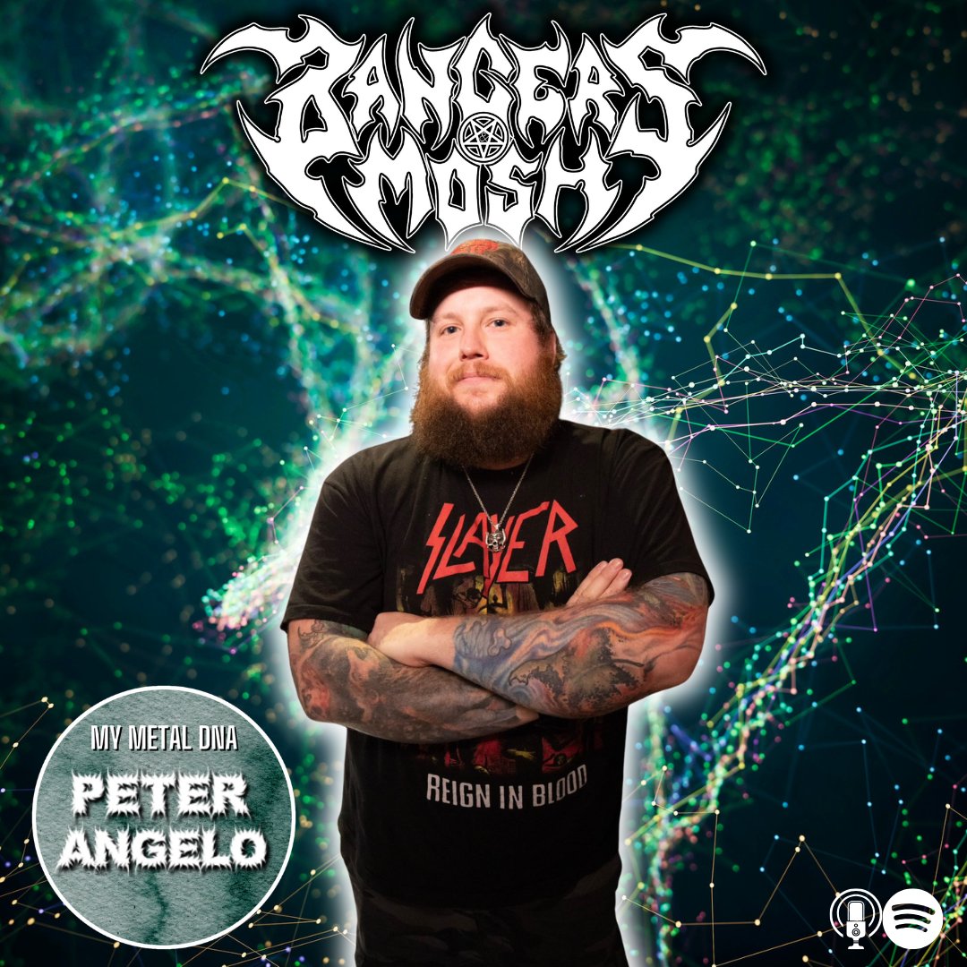 BangersP's tweet image. We're stoked to be joined by comedian & wrestler Peter Angelo for our new episode of 'My Metal DNA'. We chat through the 13 songs that best represent what he loves about heavy music! Streaming in all podcast spots ⚔️