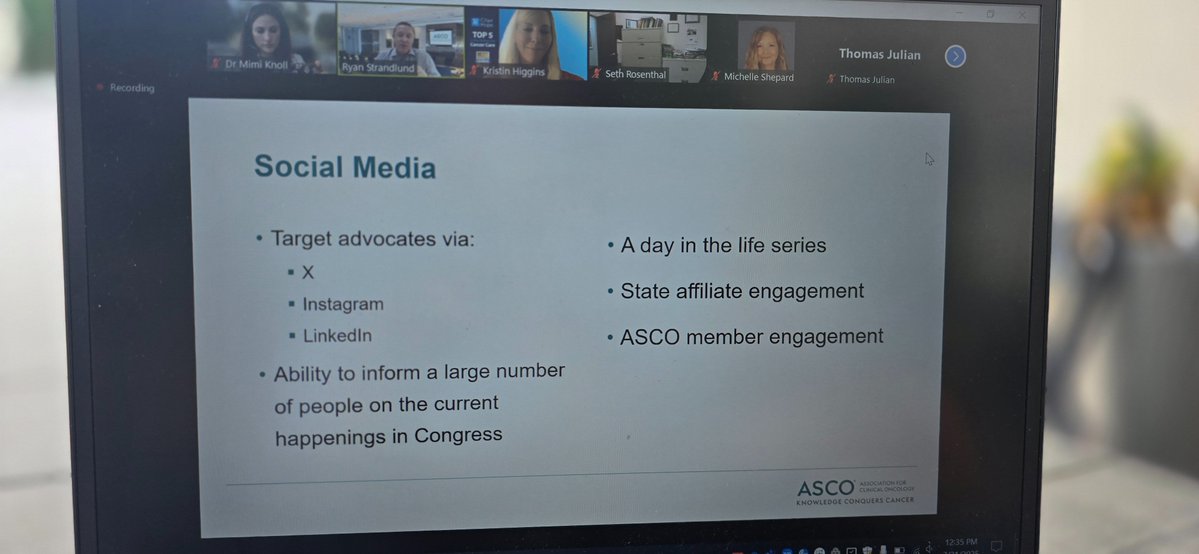 Dr. Miriam Knoll (@mknoll_md) on Twitter photo Amazing hearing from <a href="/ryan_strandlund/">Ryan Strandlund</a> at #NRG25
Communications & Digital Engagement (CDE) Workshop
How to utilize digital advocacy <a href="/ASCO/">ASCO</a>
<a href="/KHigginsMD/">Kristin Higgins</a>
<a href="/Liferaftgroup/">The Life Raft Group</a>
<a href="/srothschild/">Sara Rothschild</a>
<a href="/UCLAHealth/">UCLA Health</a>
<a href="/ASCO/">ASCO</a> Amazing hearing from <a href="/ryan_strandlund/">Ryan Strandlund</a> at #NRG25
Communications & Digital Engagement (CDE) Workshop
How to utilize digital advocacy <a href="/ASCO/">ASCO</a>
<a href="/KHigginsMD/">Kristin Higgins</a>
<a href="/Liferaftgroup/">The Life Raft Group</a>
<a href="/srothschild/">Sara Rothschild</a>
<a href="/UCLAHealth/">UCLA Health</a>
<a href="/ASCO/">ASCO</a>