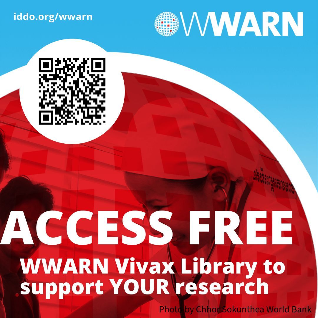 WWARN's tweet image. The WWARN #Vivax library contains data from 301 clinical trials, & case reports from 433 sites published since 1960 across 39 countries. Use it free for your #Malaria research
iddo.org/wwarn/wwarn-vi…
