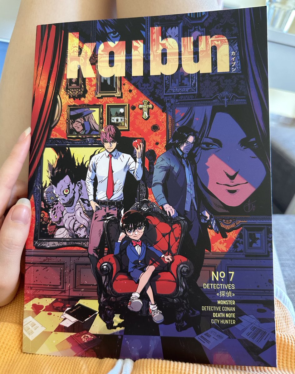 PIKCAL1's tweet image. Me acaba de llegar el nuevo número de la revista @kaibun_es ✨
Es preciosa, está cuidada al detalle y nos trae información sobre manga, anime y cultura japonesa.
Echadle un ojo porque es de lo mejorcito 💕