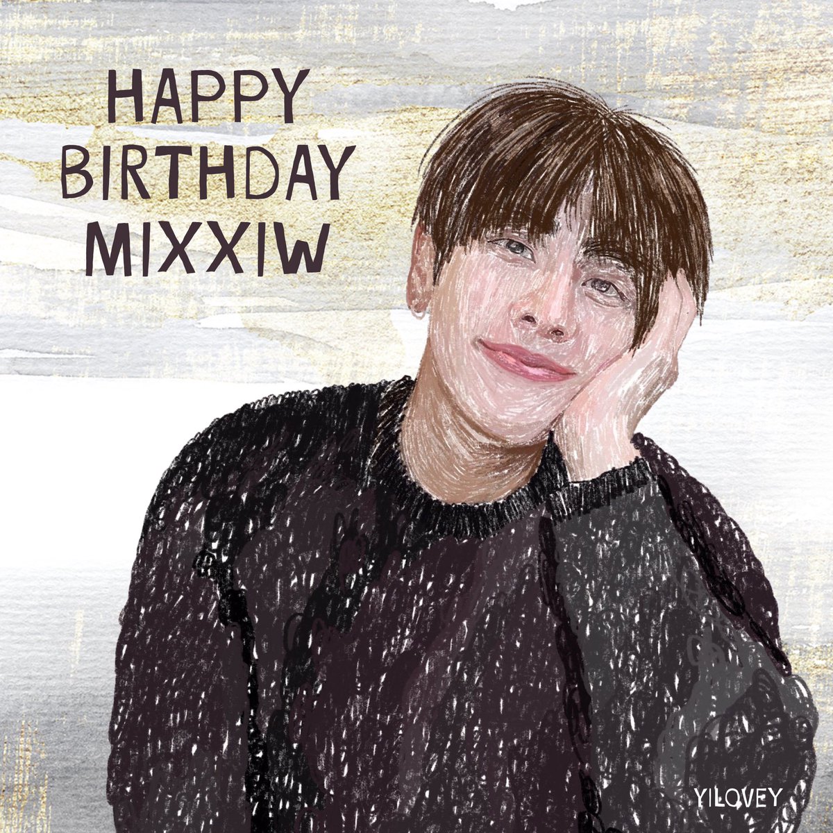 YILOVEY's tweet photo. Happy Birthday  @wixxiws 

มิกจิ๋วของพี่ ขอให้มิกซ์มีคนที่รักมิกซ์เพิ่มขึ้นทุกๆวัน ขอให้มิกทานข้าวอร่อยทุกมื้อ ขอให้มิกซ์นอนหลับสบายทุกคืน ขอให้มิกซ์หาความสุขเล็กๆน้อยๆให้เจอในทุกๆวัน ❤️ รักตะเหมอ 

จาก คุณครัวซอง 

#SunshineMixTurns27 #mixxiw https://t.co/bDxPCvnDHa