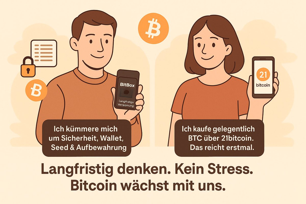 So gehe ich erstmal vor.
Ich kümmere mich die Technik/Bitbox/Wallet. Und meine Frau soll erstmal weiter staken.