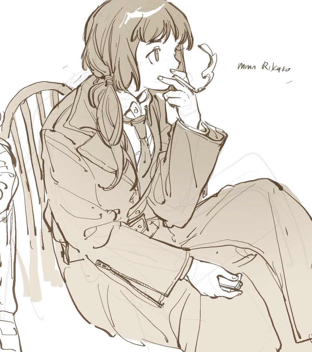 g1a1c2a1e2e2d2's tweet image. i’m one of the (probably) 5 leviathan rikako fans on earth in case you didn’t know