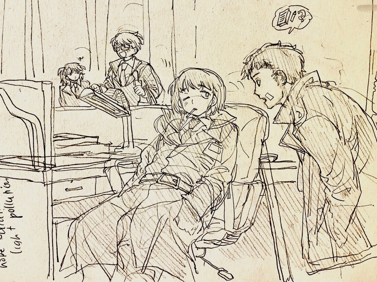 g1a1c2a1e2e2d2's tweet image. i’m one of the (probably) 5 leviathan rikako fans on earth in case you didn’t know