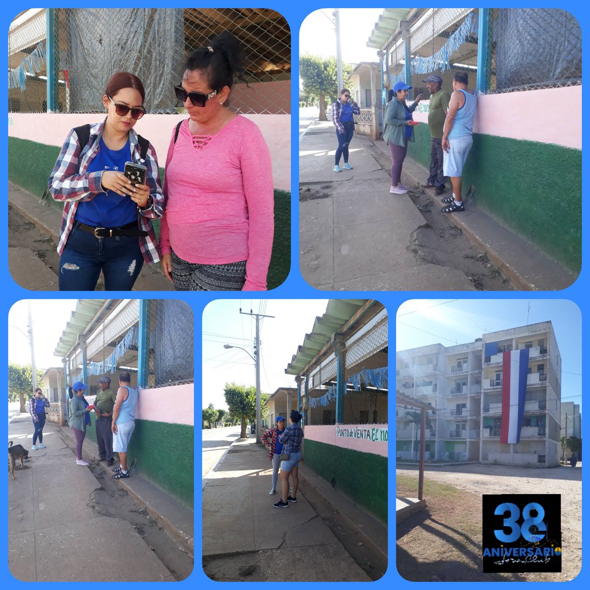 #JovenClubQuemado interactúa con la comunidad, está vez desde el Consejo Popular La Puya, donde se realiza desde muy temprano Feria de los Servicios, ayudando a los usuarios con nuestros conocimientos hasta la comodidad de su localidad.
#JovenClubXCuba 
#VeranoEnJovenClub