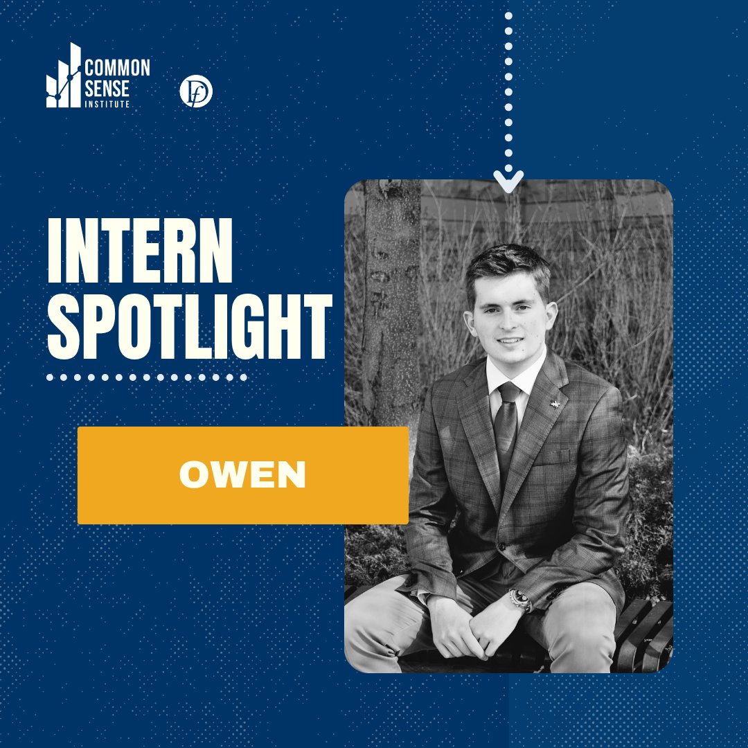 CSInstituteAZ's tweet image. Intern Spotlight: Meet Owen!
Owen is a @Daniels_Fund Junior Fellow currently supporting our Arizona team. His work collecting and organizing data for key reports has been a tremendous asset. We’re lucky to have him on board this summer!
