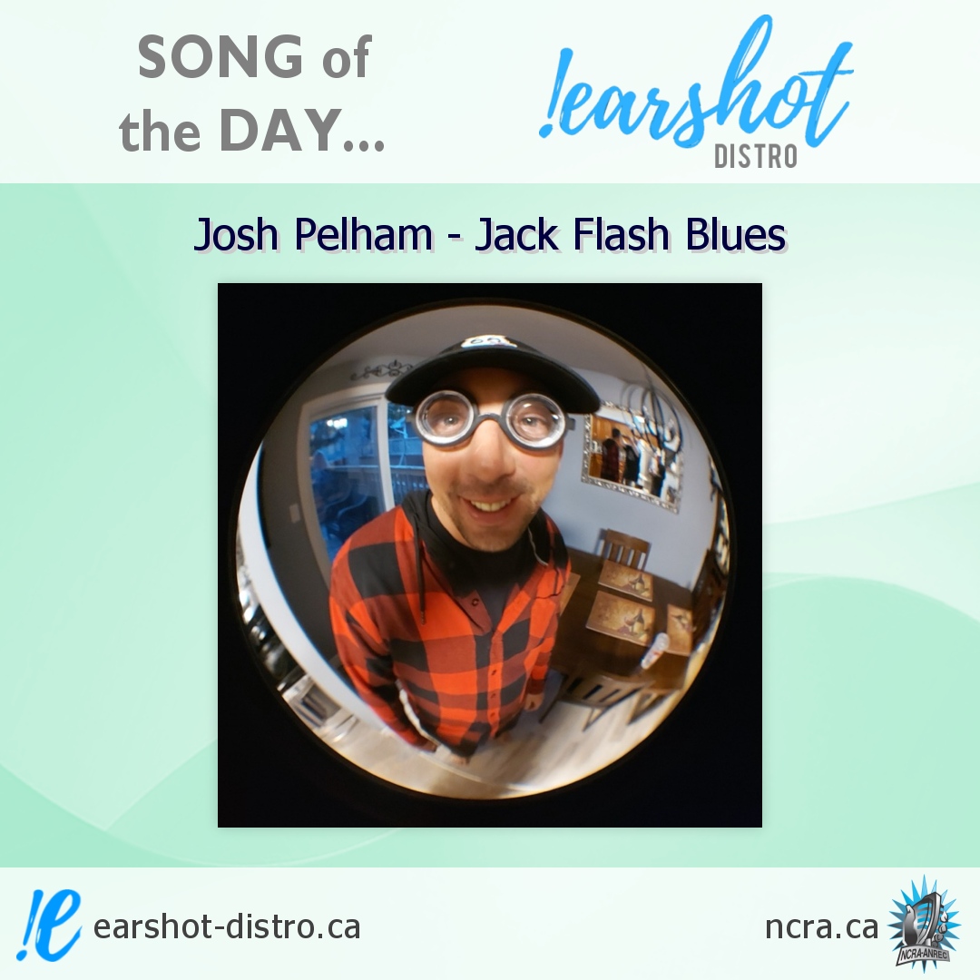 Our #EarshotSongOfTheDay is 'Jack Flash Blues' by #Halifax's Josh Pelham - a blues rock track with such a classic tale &amp; swing that'll immediately put you in the mood for your next pub night.

More: joshpelham.bandcamp.com
#earshotdistro #musicdistro