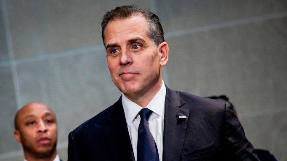 🚨 JUST IN: Hunter Biden hints at potential Presidential run in 2028.