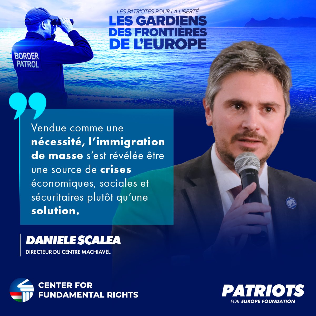 PfEFoundation's tweet image. 🇮🇹Italy proves another path is possible
With asylum centres outsourced to Albania, strict measures against NGOs, and reinforced border control…
👉 The result: a 60% drop in illegal immigration in 2024.
In Rome, at Guardians of Europe’s Borders conference, @DanieleScalea…
