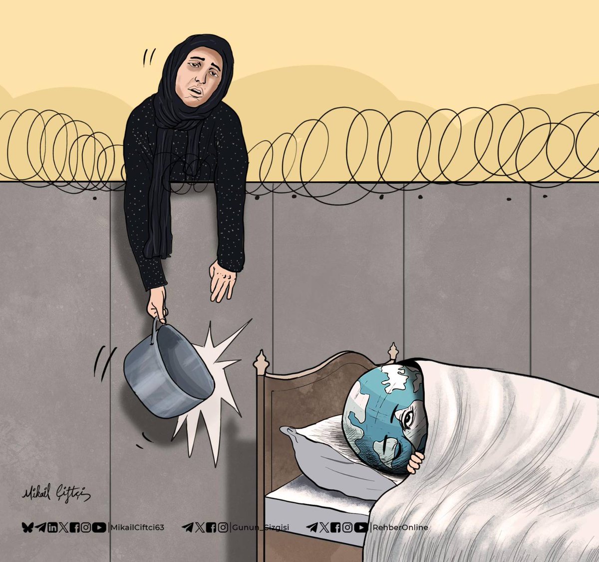 #GazzeAçlıktanÖlüyor
#GazaIsStarving
