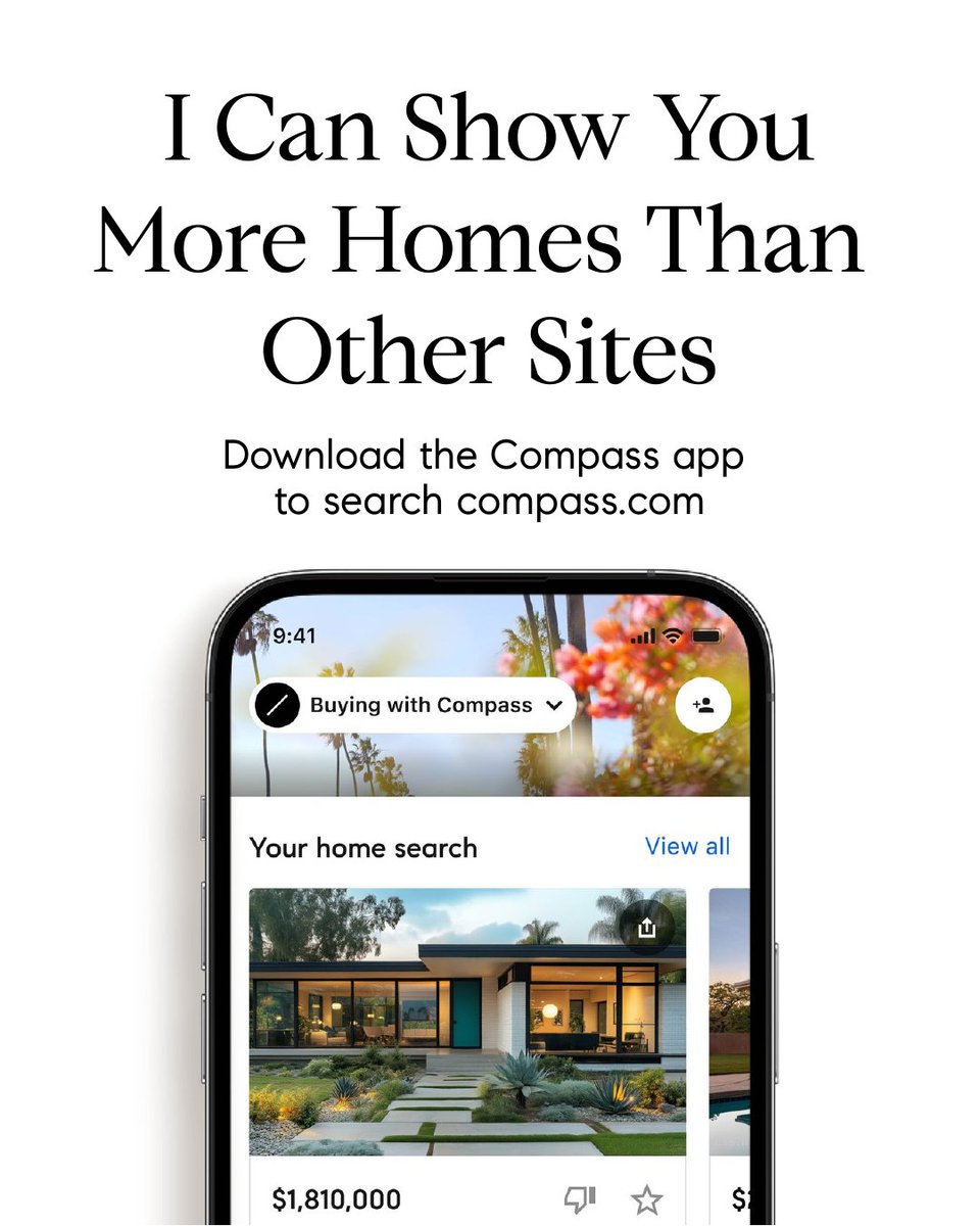 kevinmcgovern's tweet image. We can show you more homes than the public sites—seriously. 🏠
The Compass app gives you access to exclusive listings, coming soons &amp;amp; full MLS coverage.
Start your search: apps.apple.com/us/app/compass…
#CompassSearch #CompassAgent #KevinMcGovern #ParkCitiesTX