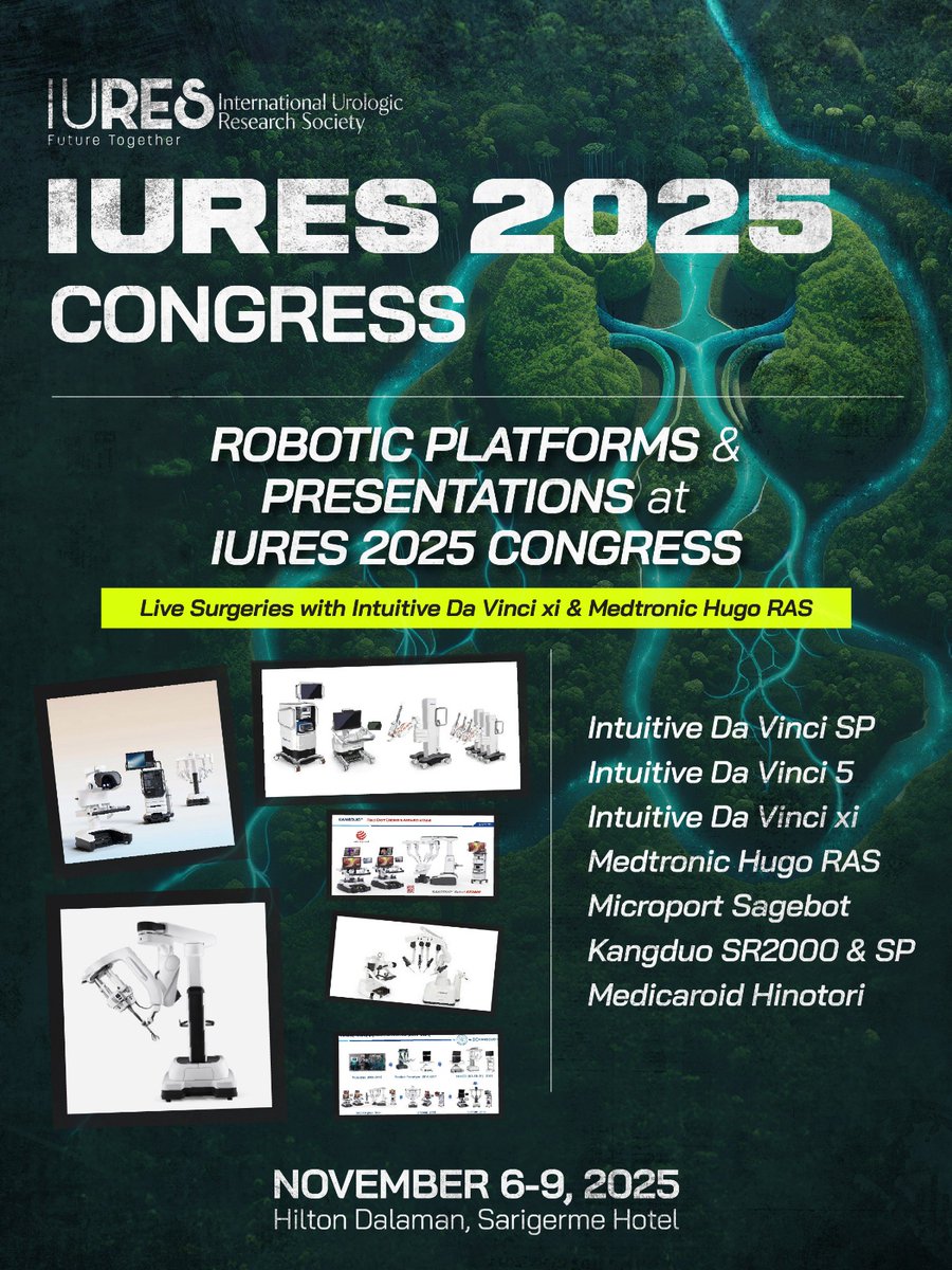 Robotic Platforms &amp; Presentations at IURES 2025 Congress