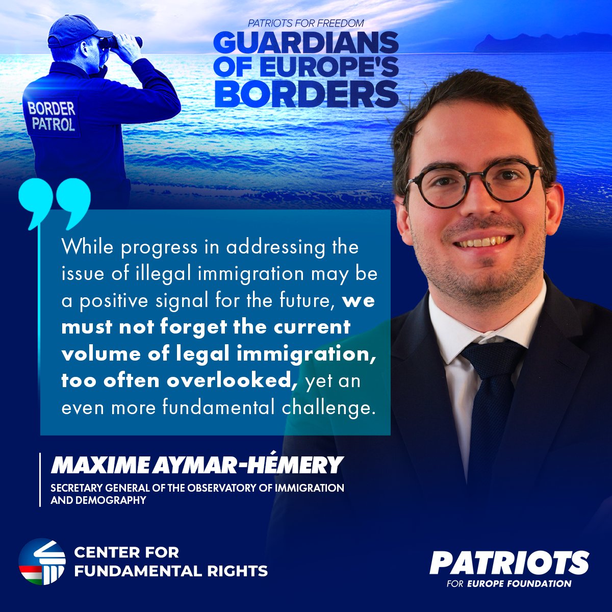 PfEFoundation's tweet image. Maxime Aymar-Hémery, Secretary General of @ObservatoireID , is sounding the alarm:
“Legal immigration is the great blind spot of our public policies.”
The latest example: French Prime Minister #FrancoisBayrou 's new austerity plan, which aims to cut €44 billion in public…
