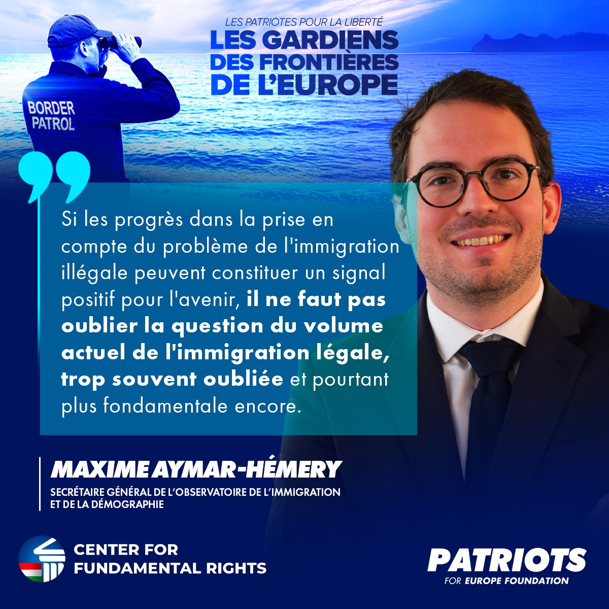 PfEFoundation's tweet image. Maxime Aymar-Hémery, Secretary General of @ObservatoireID , is sounding the alarm:
“Legal immigration is the great blind spot of our public policies.”
The latest example: French Prime Minister #FrancoisBayrou 's new austerity plan, which aims to cut €44 billion in public…
