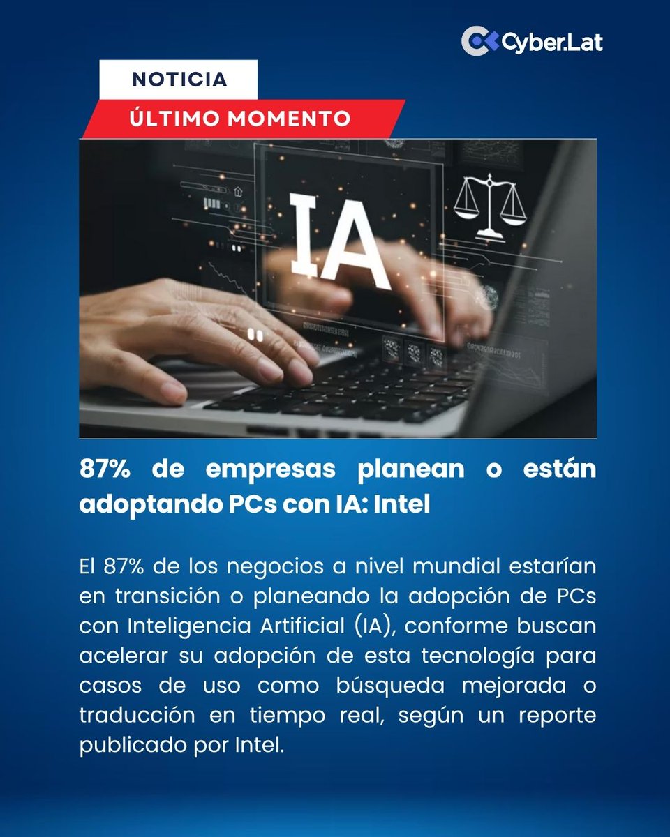 Cyber_Lat's tweet image. ¡No te quedes atrás! 🚀 Descubre las últimas noticias sobre tecnologías emergentes y cómo están transformando nuestro futuro.
Mantente al día con Cyberlat y sé parte del cambio.
#Cyberlat #Tecnologías #Cybernews