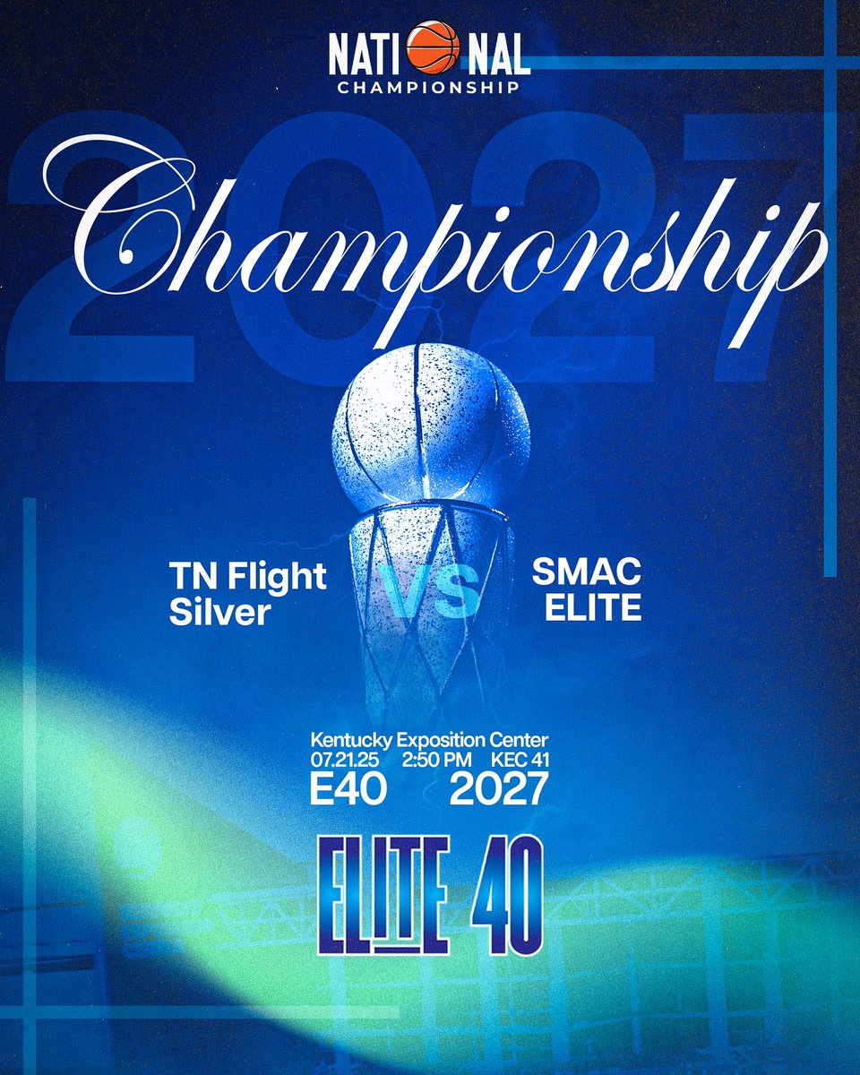 Elite40League's tweet image. IT ALL COMES DOWN TO THIS… 🏆

#E40 #2027