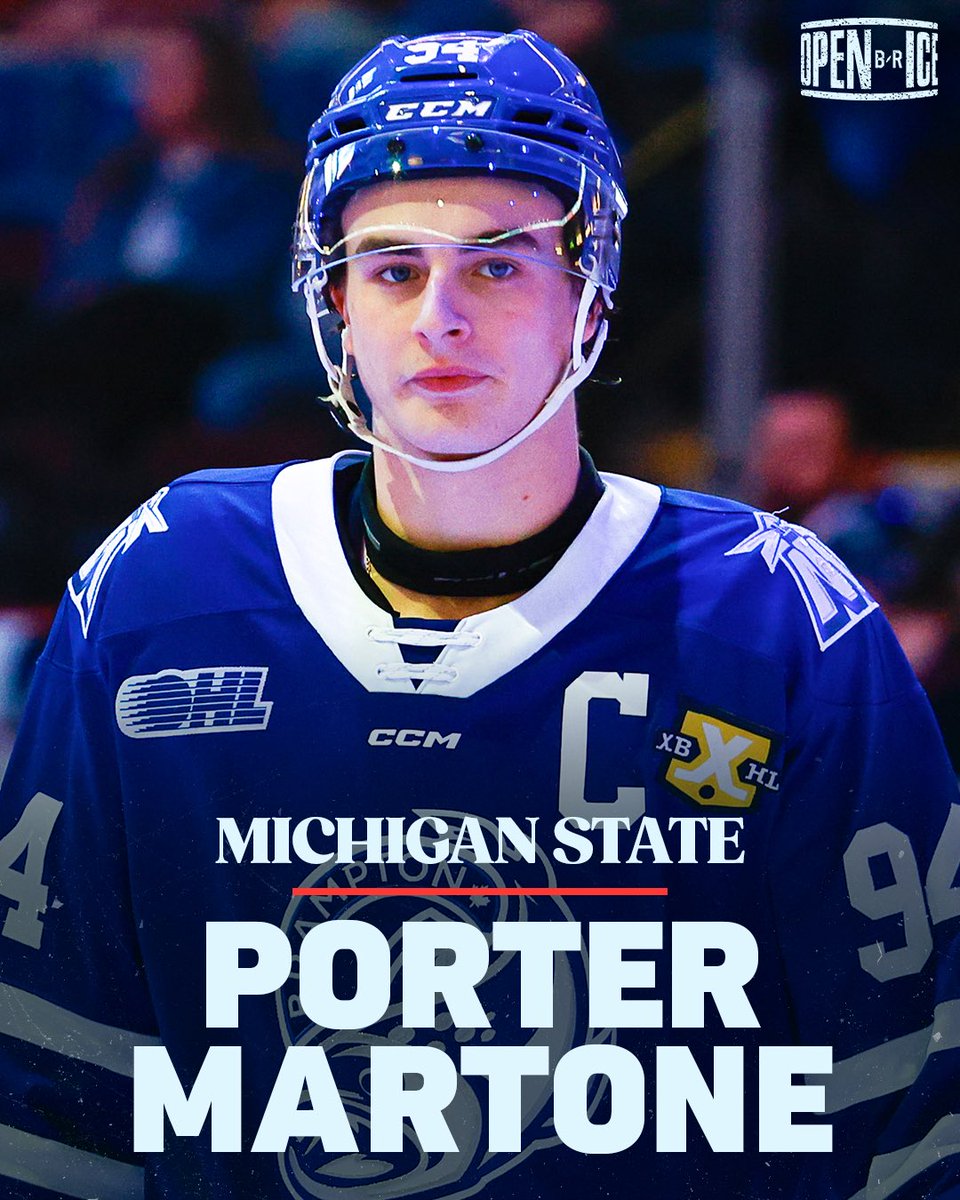 BR_OpenIce's tweet image. Porter Martone joins a growing list of big name CHL players that are transferring to the NCAA 👀
The college hockey season is about to be cinema 🍿