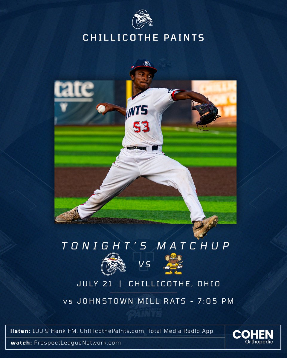 Looking forward to Pixelle Employees Night &amp; our special alternate name and uniforms tonight!

More details about Pixelle Employees Night here: chillicothepaints.com/sports/bsb/202…
