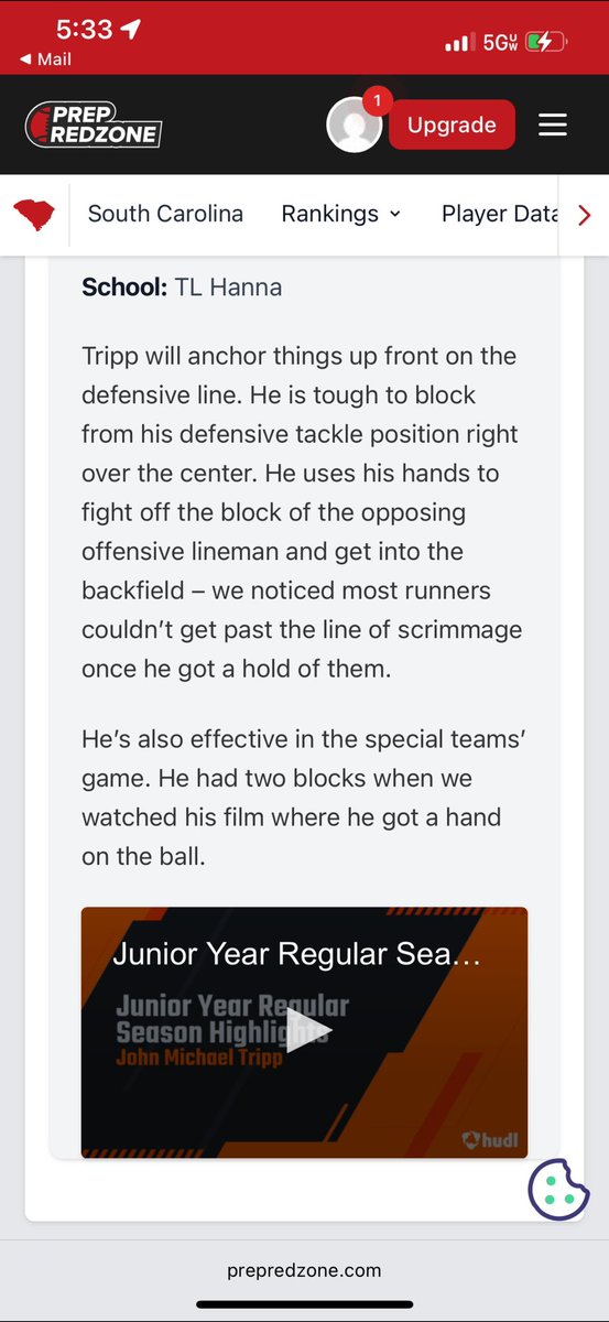 johnmtripp's tweet image. Thanks for the write ✍️ up @PrepRedzoneSC @CoachJasonTone @CoachGarrettH @Coach_Ford05 @CoachRAPinilla