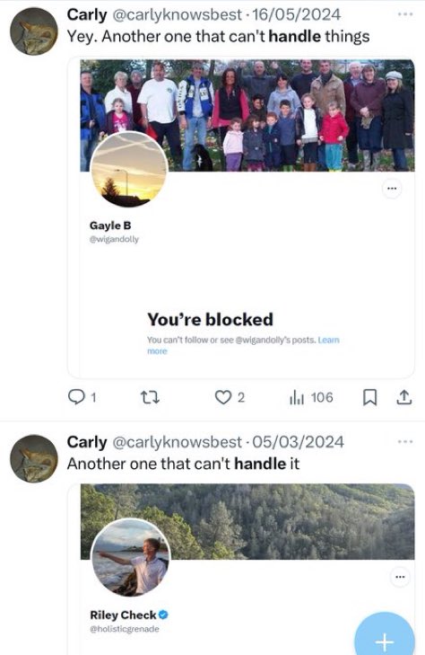 All your little mates are running away. Seems they “can’t handle it”. 

I’m still winning.