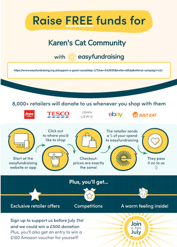 nadene82's tweet photo. For Karen’s Cat Community. this would really boost our 2025 fundraising: https://t.co/vZiipiKKTm https://t.co/Gue62LO0F1