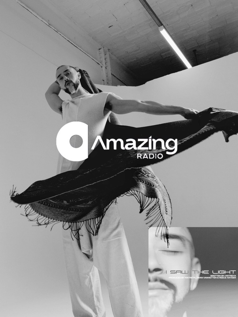 Thank-you <a href="/amazingradio/">Amazing Radio</a> for spreading the light and playing ‘I Saw The Light’ on your Pop Show. All my love for the support! - M 🖤