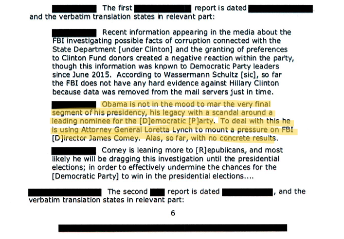 ThePatriotOasis's tweet image. 🚨BREAKING: Newly Declassified DOJ  Report Shows OBAMA wasn't in the "Mood" to deal with Hillary Clintons' leaked Email scandal. 

So, he orders the FBI to cover-up the investigation.
