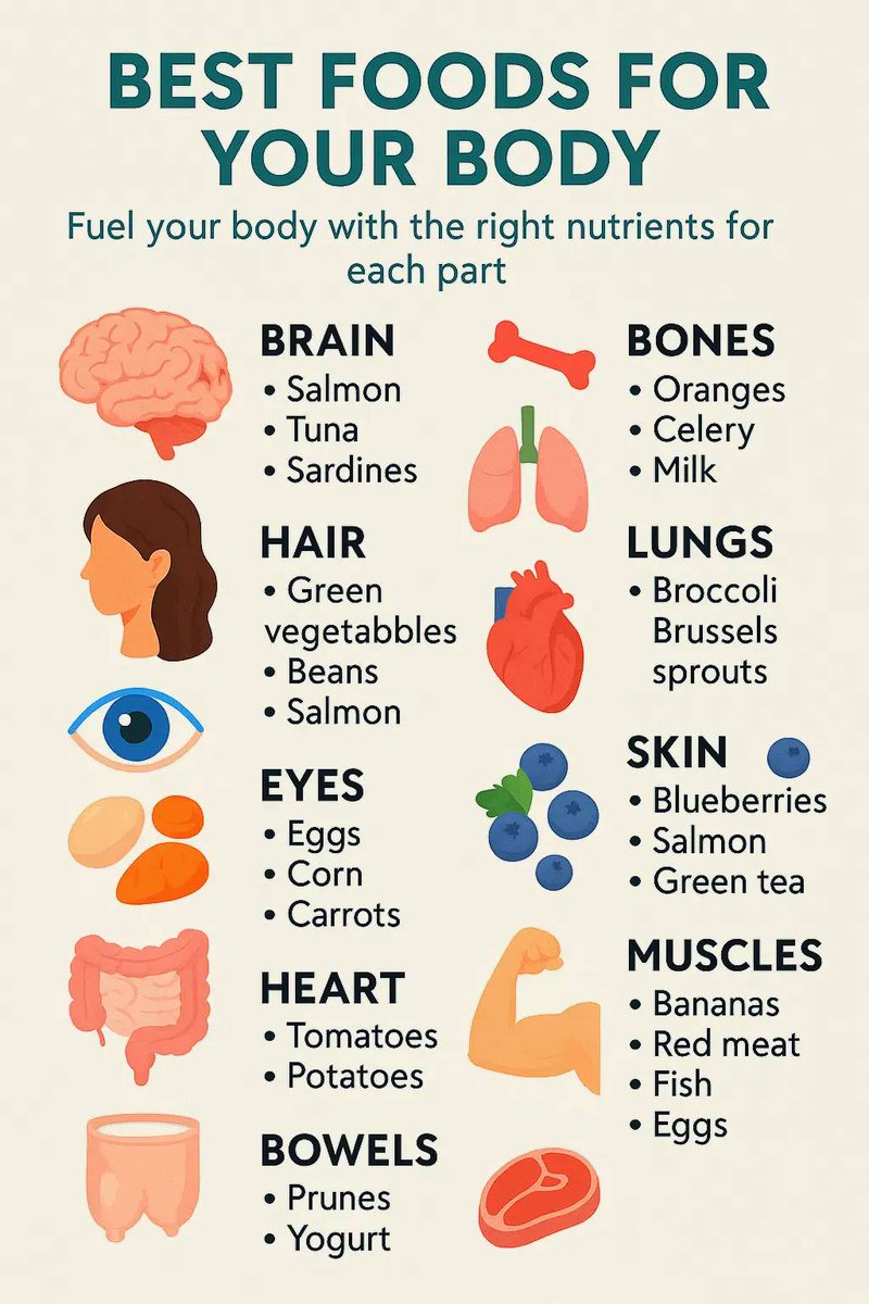 healthybodyhub_'s tweet image. Discover best foods your body loves for energy, weight loss, gut health, glowing skin, and strong immunity!👇👇👇
