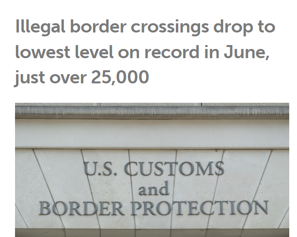 azfec's tweet image. This is a 90% drop from June 2024!
The Biden administration manufactured the dangerous border crisis with their illegal sanctuary cities, government handouts and wide open borders.
NO MORE!
Full Story: readlion.com/illegal-border…