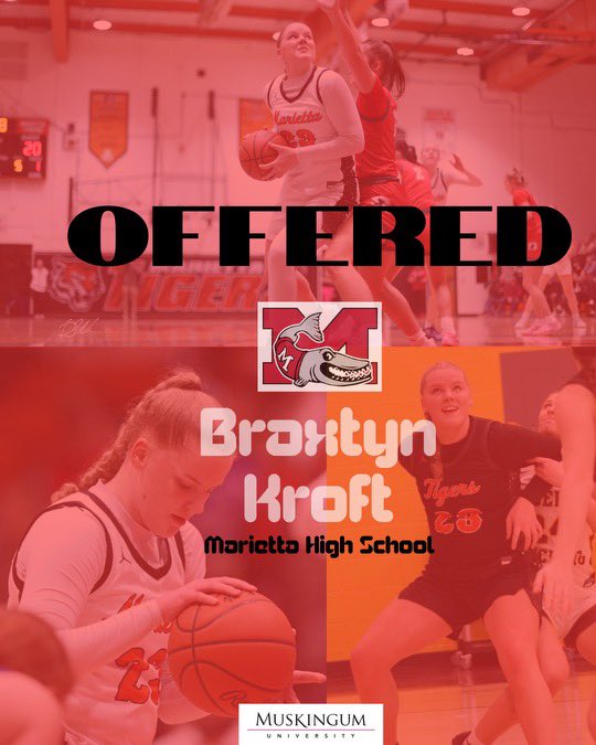 braxtyn_kroft's tweet image. After a great conversation with Coach @CoachRMcClain I am excited and so grateful to receive my first college basketball offer from @MuskingumWBB !!!!
@OhioFuture