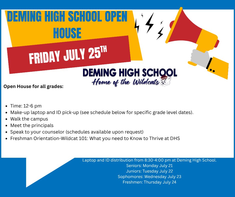 Deming Public Schools (@dpswildcats) on Twitter photo 