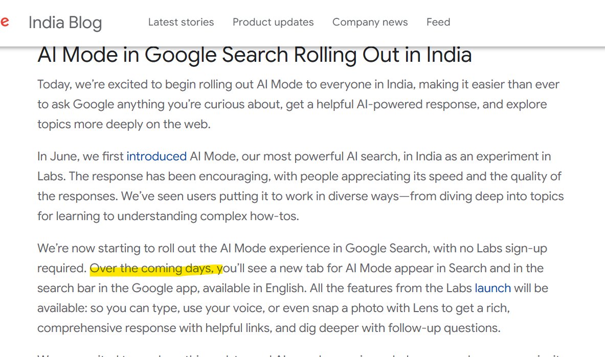 swetav07's tweet photo. @imrajdeepdas @rustybrick Read the full article again, don't get confused. Also, this feature was not available for everyone earlier, but now it is gradually being rolled out to all users. https://t.co/zxHfWeZpEk