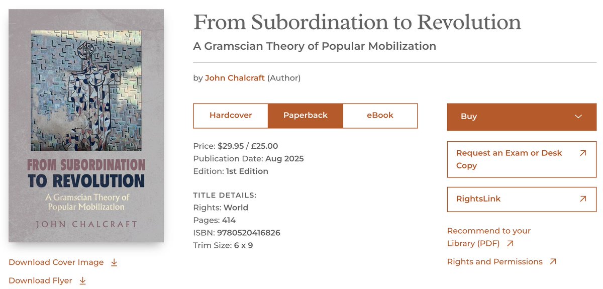 simongandrew's tweet image. Out soon with @ucpress!