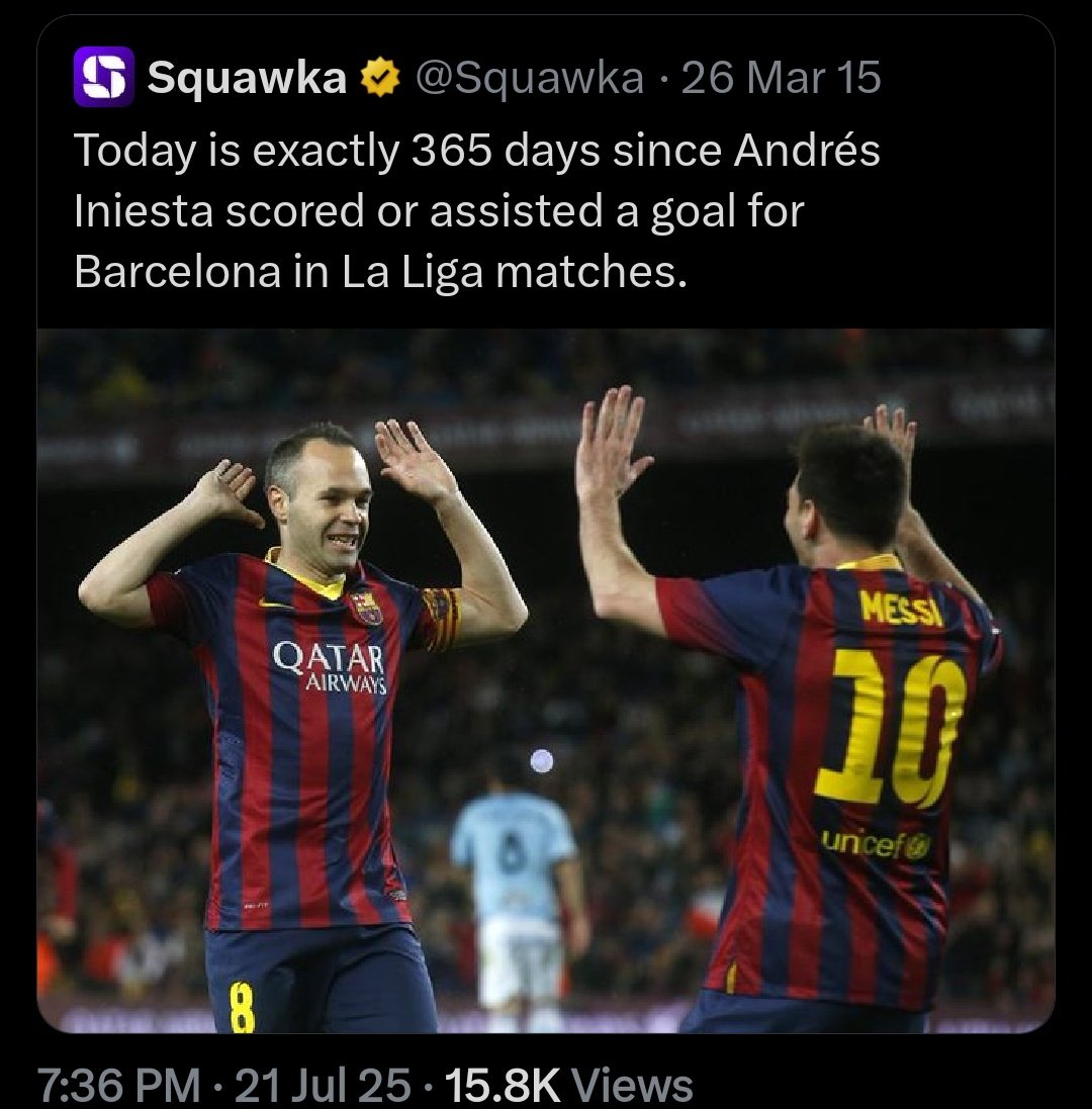 FLamp_8's tweet image. Do you know how crazy it is to pull off this stat as an attacking Midfielder playing behind Prime Messi, Suarez and Neymar?